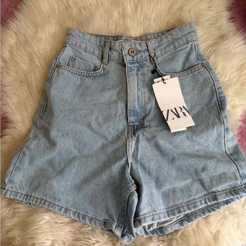 ZARA Mom Fit Shorts